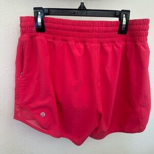 lululemon athletica Women's Bright Pink Athletic Shorts